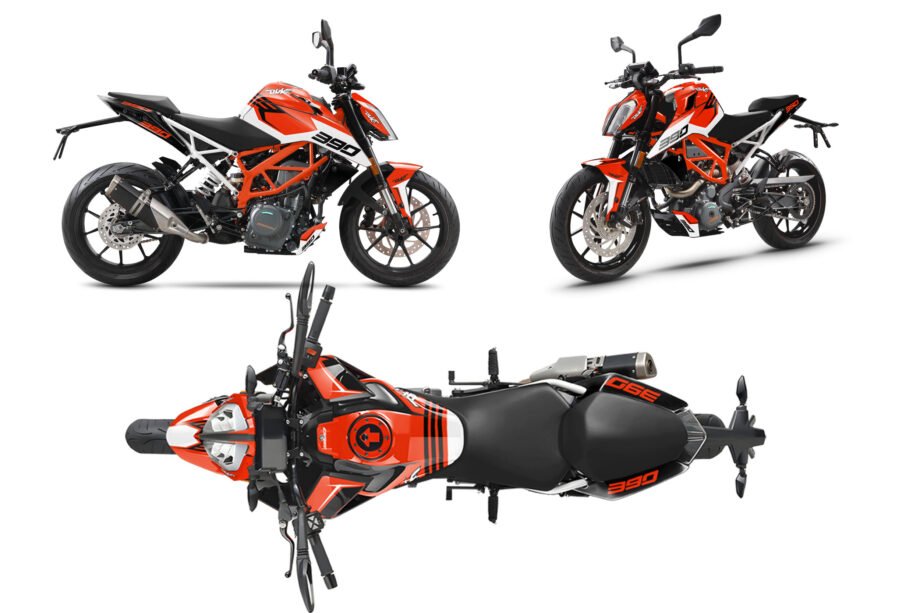 KTM 390-3 SIDE