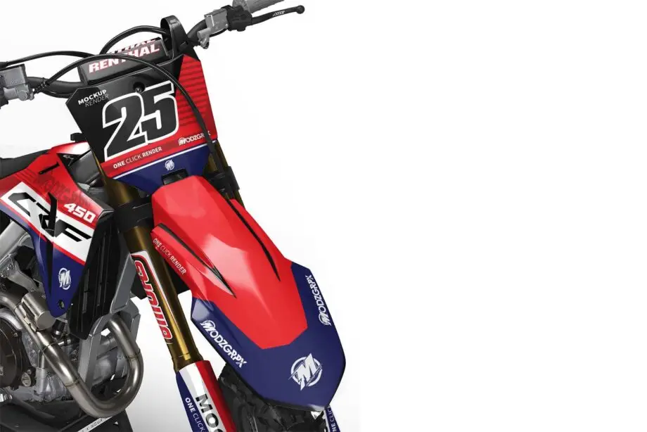 HONDA CRF 450R 2025 3 VIEW