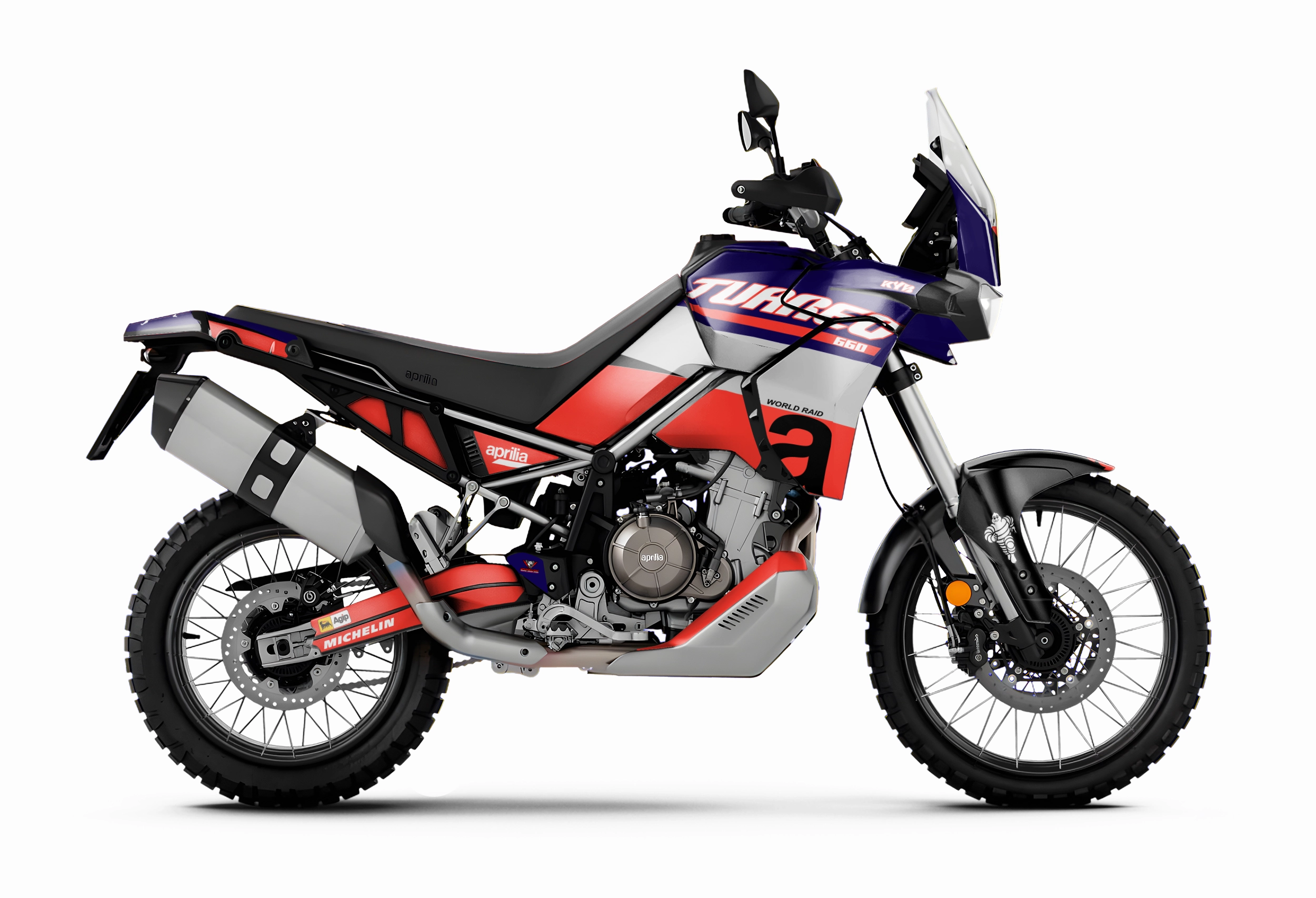 Aprilia Tuareg 660 2 side