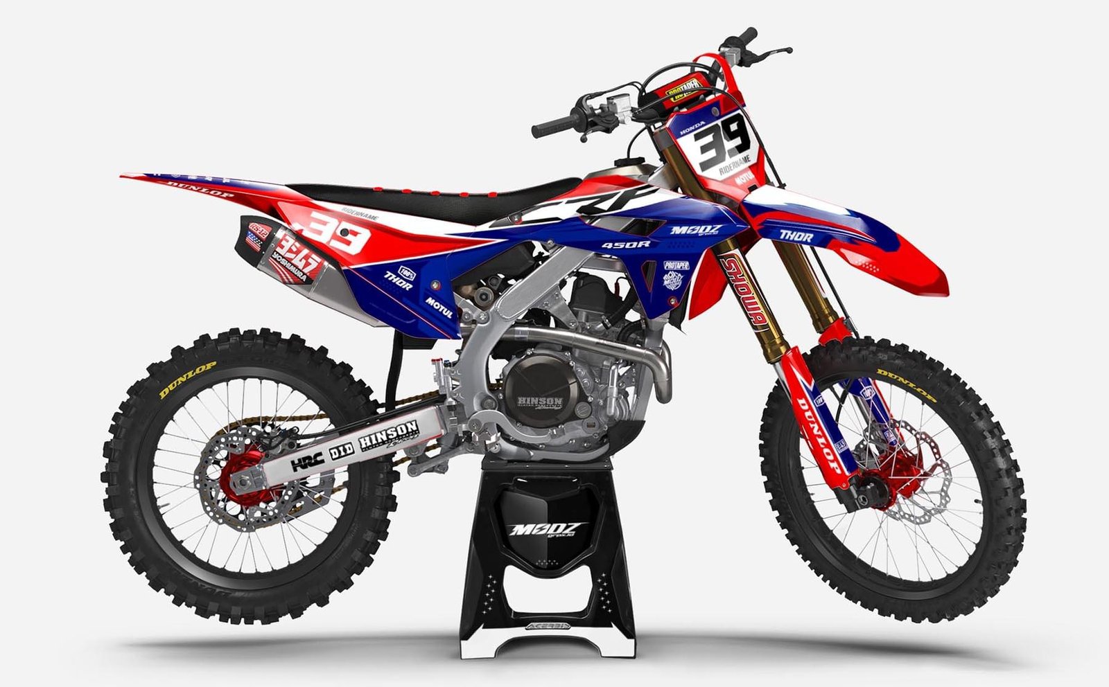 HONDA CRF 450 2021 3 SIDE